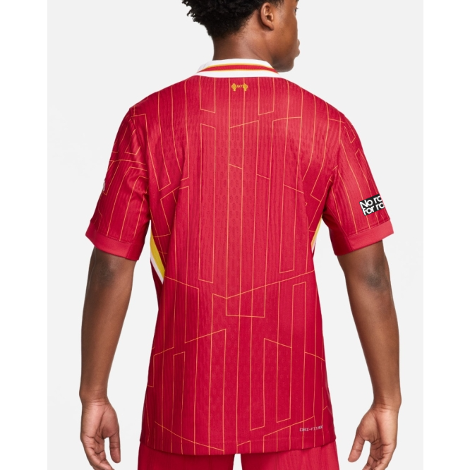 Liverpool Fan Shop - Buy lfc nike mens 2425 home match jersey – no room for racism patch Liverpool Kits