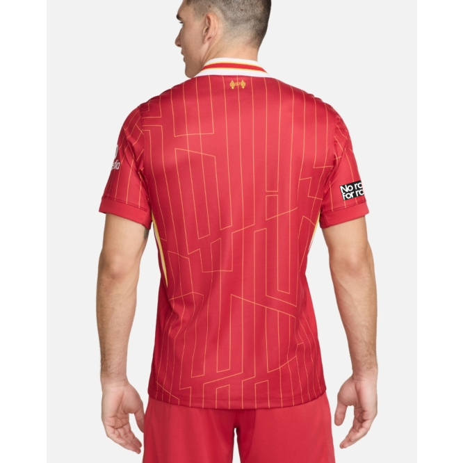 Liverpool Fan Shop - Buy lfc nike mens 2425 home stadium jersey – no room for racism patch Liverpool Kits
