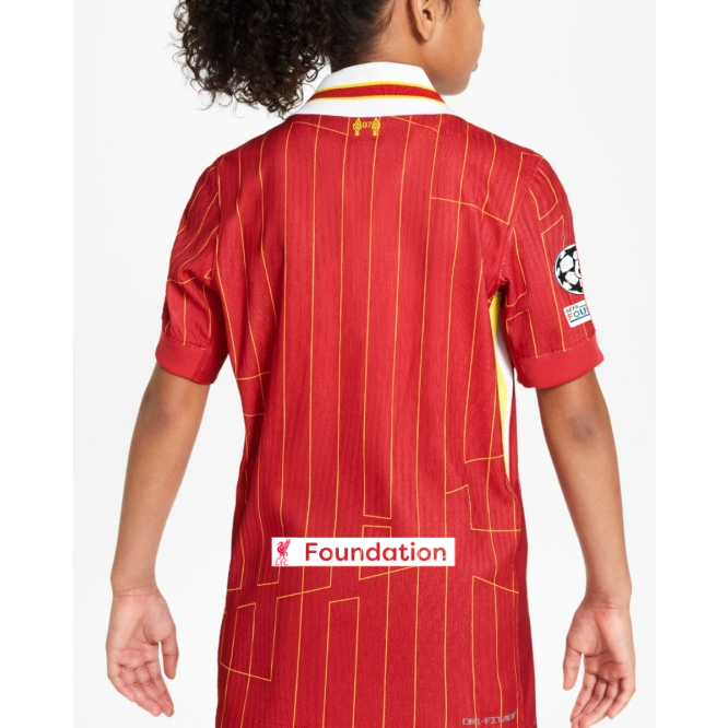 Liverpool Fan Shop - Buy lfc nike youth 2425 home match jersey – uefa champions league and lfc foundation Liverpool Kits